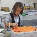 Malen und Kindergeburtstagsparty